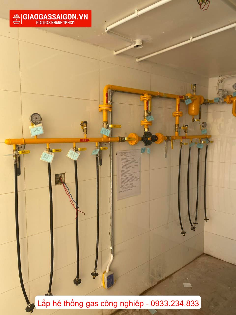Lắp đặt, thi công hệ thống gas công nghiệp tại Huyện Củ Chi uy tín, giá rẻ 21 Hệ thống gas công nghiệp Quán ăn