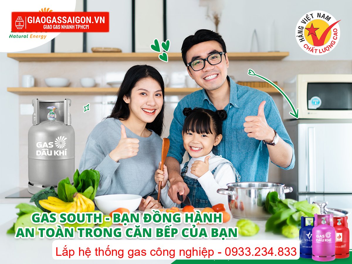 Gas_South tự hào là thương hiệu uy tín với hơn 22 năm đồng hành cùng nhà nội trợ trên thị trường gas Việt Nam. Gas_South tự hào là thương hiệu uy tín với hơn 22 năm đồng hành cùng nhà nội trợ trên thị trường gas Việt Nam.