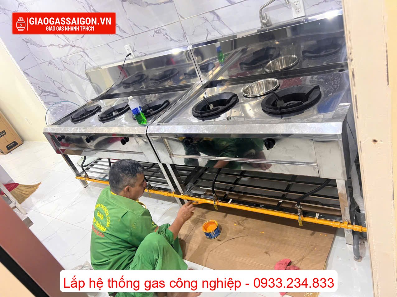 Hình ảnh thi công hệ thống gas công nghiệp (23) Hình ảnh thi công hệ thống gas công nghiệp (23)