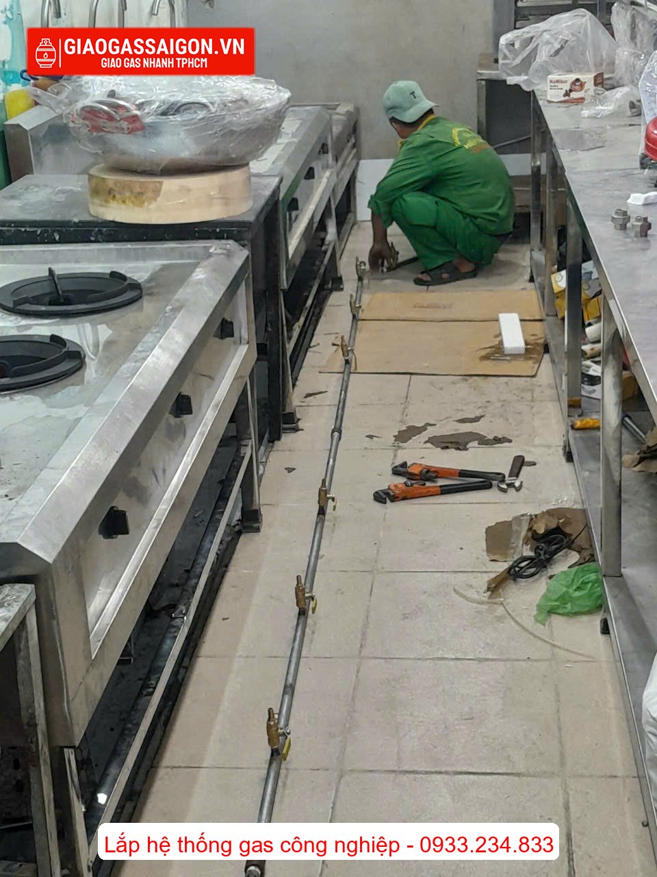 Lắp hệ thống gas công nghiệp nhà hàng CHAO ƠI Quận 12 TPHCM Lắp hệ thống gas công nghiệp nhà hàng CHAO ƠI Quận 12 TPHCM