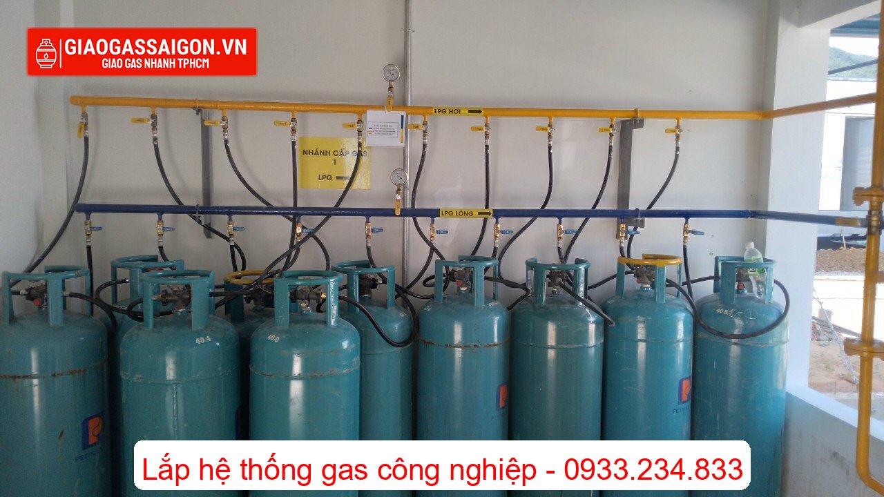 Lắp đặt, thi công hệ thống gas công nghiệp tại Huyện Củ Chi uy tín, giá rẻ 19 hình ảnh thực tế nhà kho chứa gas cho nhà hàng