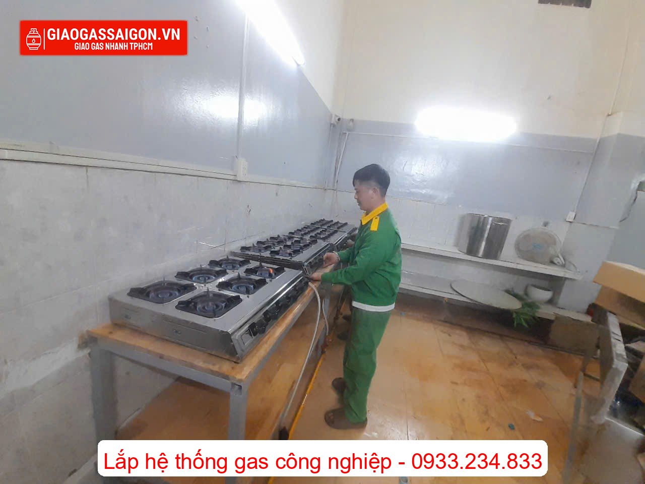 Dự án lắp hệ thống gas công nghiệp tại quán lẩu ở khu An Sương Quận 12 Dự án lắp hệ thống gas công nghiệp tại quán lẩu ở khu An Sương Quận 12