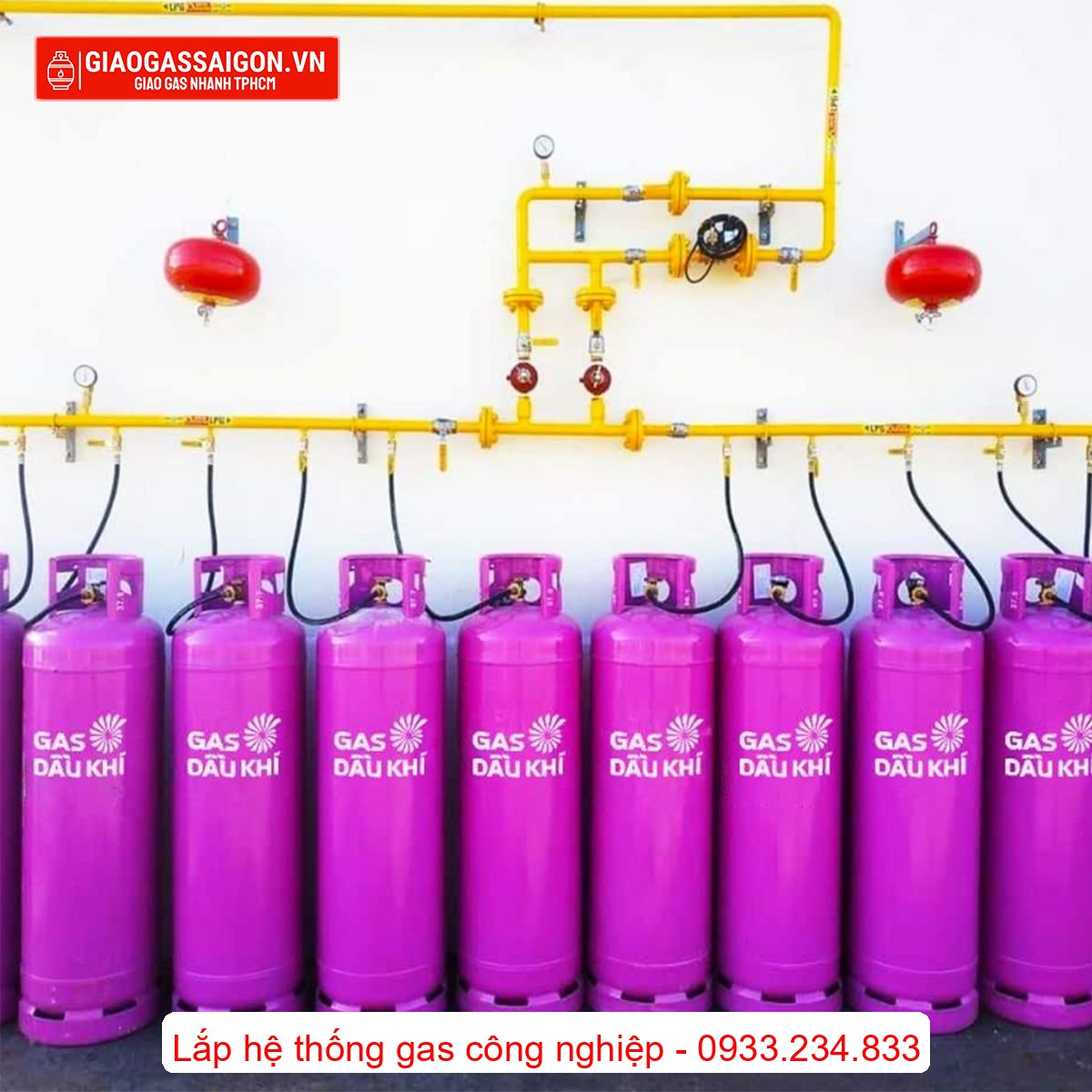 Bình gas công nghiệp 45kg của Gas Dầu Khí là sản phẩm chất lượng cao Bình gas công nghiệp 45kg của Gas Dầu Khí là sản phẩm chất lượng cao