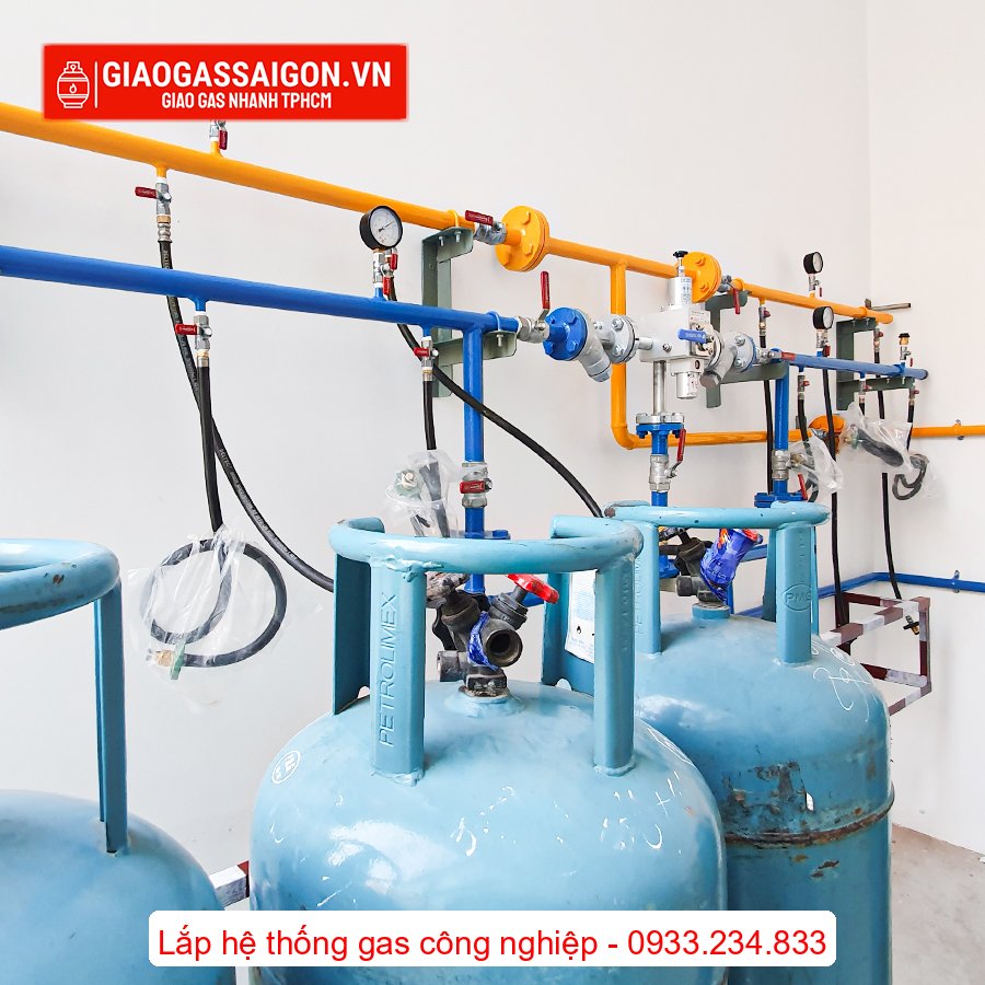Quy trình lắp đặt hệ thống gas công nghiệp đúng chuẩn PCCC 15 Hệ thống gas công nghiệp luôn đặt yếu tố an toàn lên hàng đầu