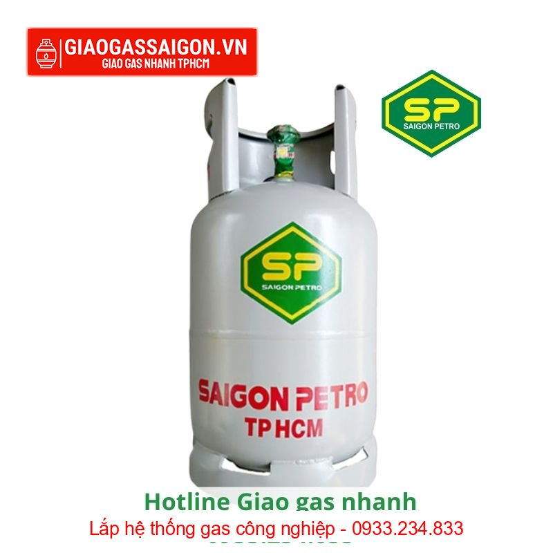 Bình Gas Saigon Petro 12 Kg Màu Xám Bình Gas Saigon Petro 12 Kg Màu Xám