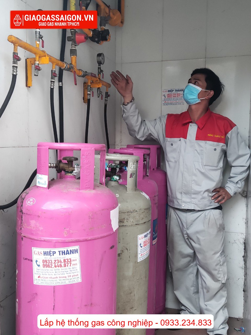Hệ thống gas công nghiệp nhà hàng Quận 12 3 Hướng dẫn vận hành hệ thống gas công nghiệp lắp tại Quận 12