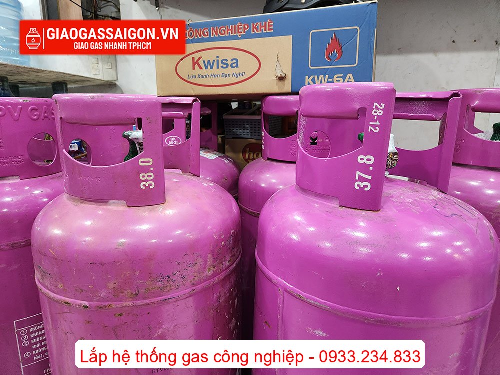 Bình gas công nghiệp 45kg có khối lượng vỏ bình khoảng 37 39kg tùy bình Bình gas công nghiệp 45kg có khối lượng vỏ bình khoảng 37 39kg tùy bình