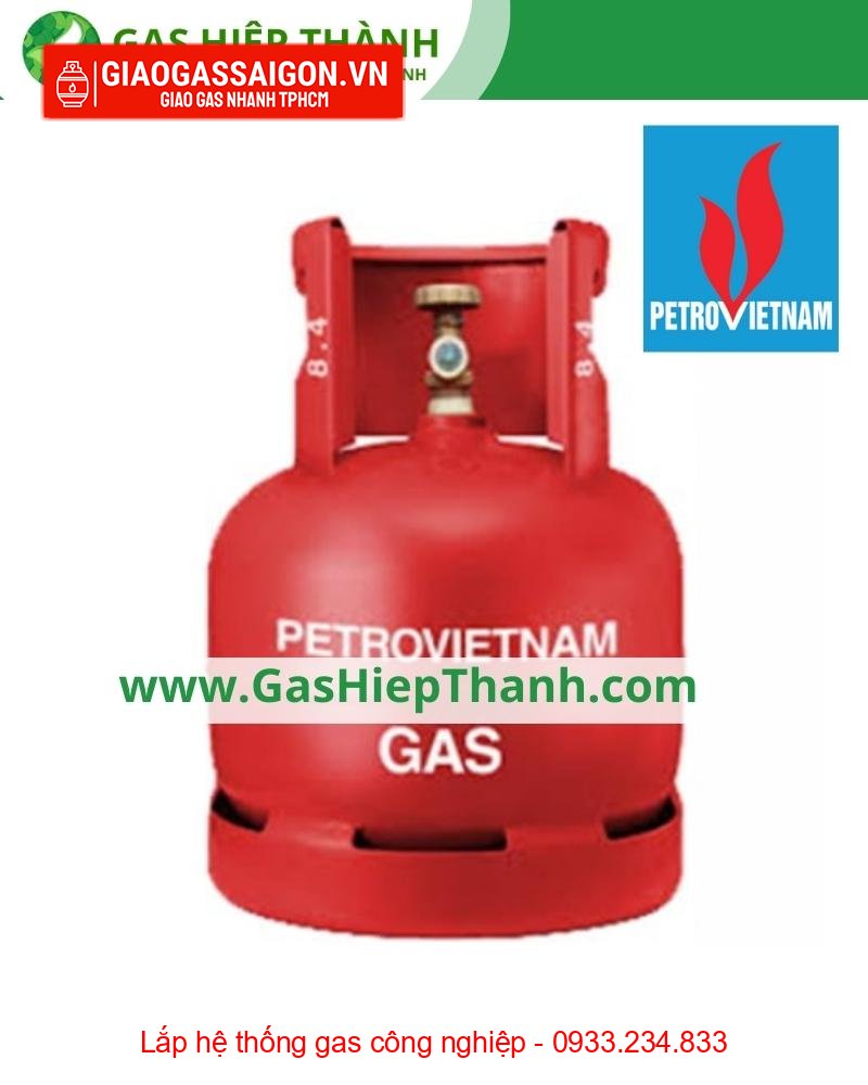 Đại lý Gas PetroVietNam Huyện Hóc Môn chính hãng 8 Bình Gas Petro VietNam 6kg màu đỏ Huyện Hóc Môn