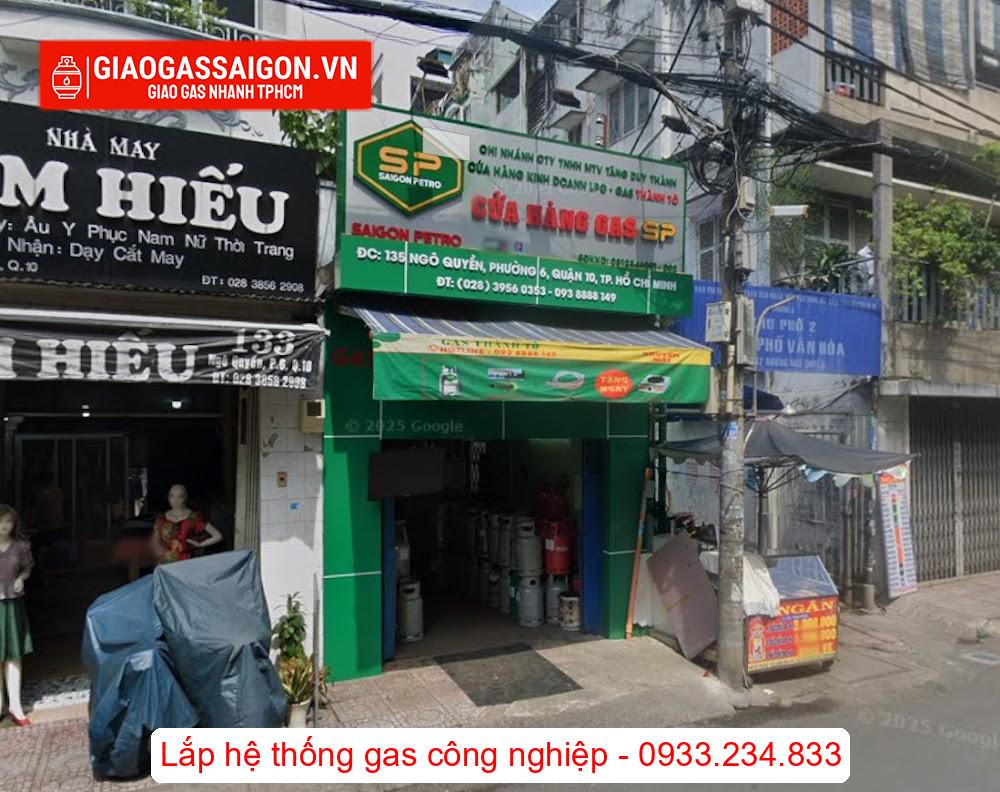 Cửa hàng Gas Sài gòn Petro 135 Ngô Quyền, Phường 6, Quận 10, TPHCM