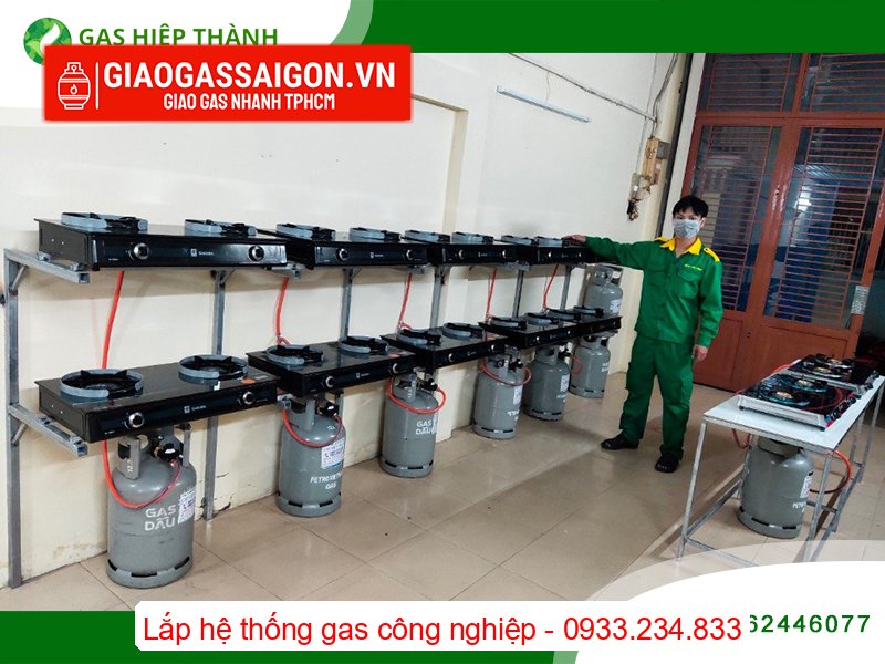 Cửa hàng giao gas, đổi gas giá rẻ nhất gần Đường Nguyễn Văn Khối, Gò Vấp 14 Hệ thống bếp gas công nghiệp