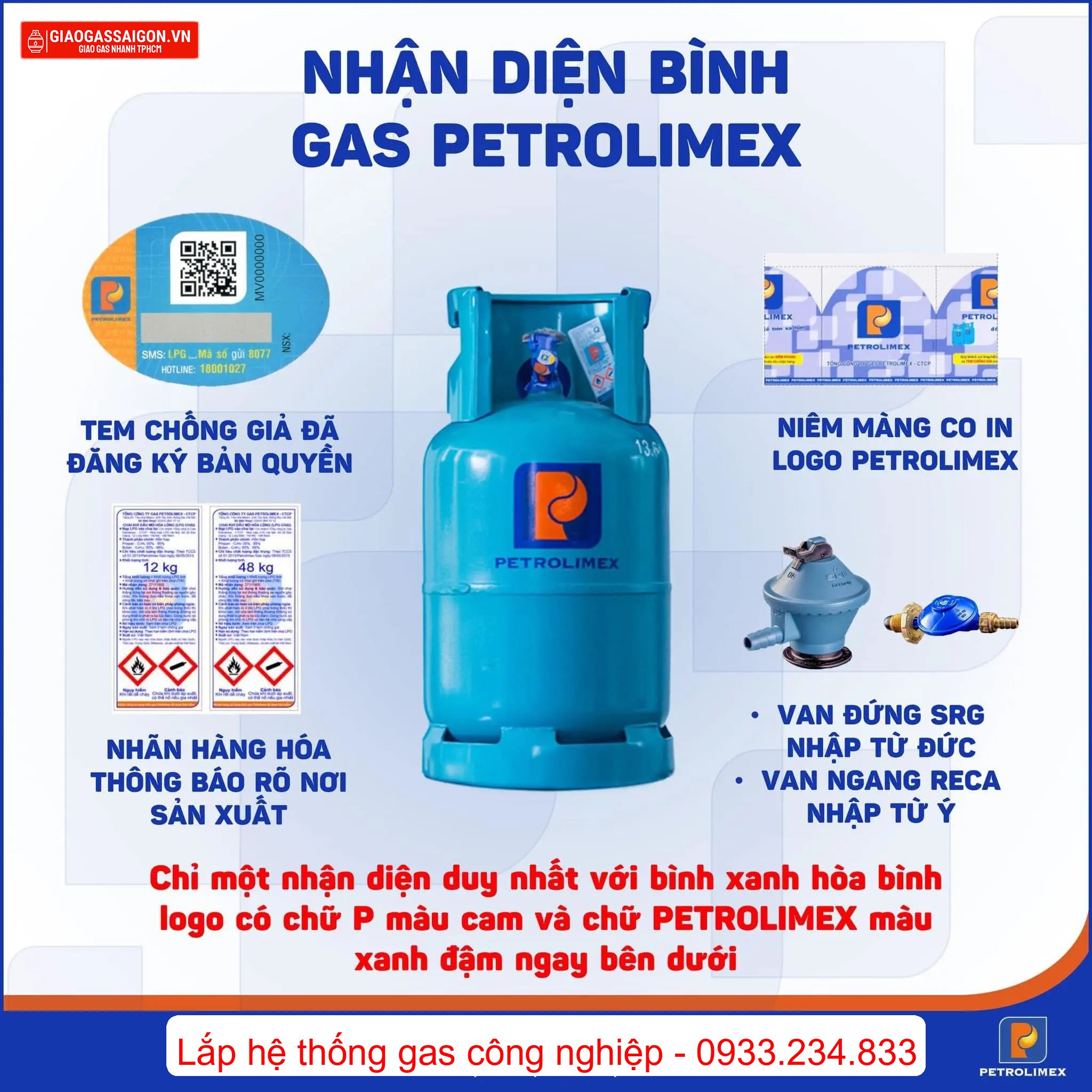 Bình gas Petrolimex chính hãng Bình gas Petrolimex chính hãng
