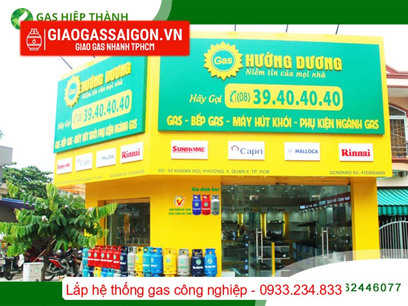 Thương hiệu Gas Hướng Dương được nhiều người dùng tin tưởng Thương hiệu Gas Hướng Dương được nhiều người dùng tin tưởng