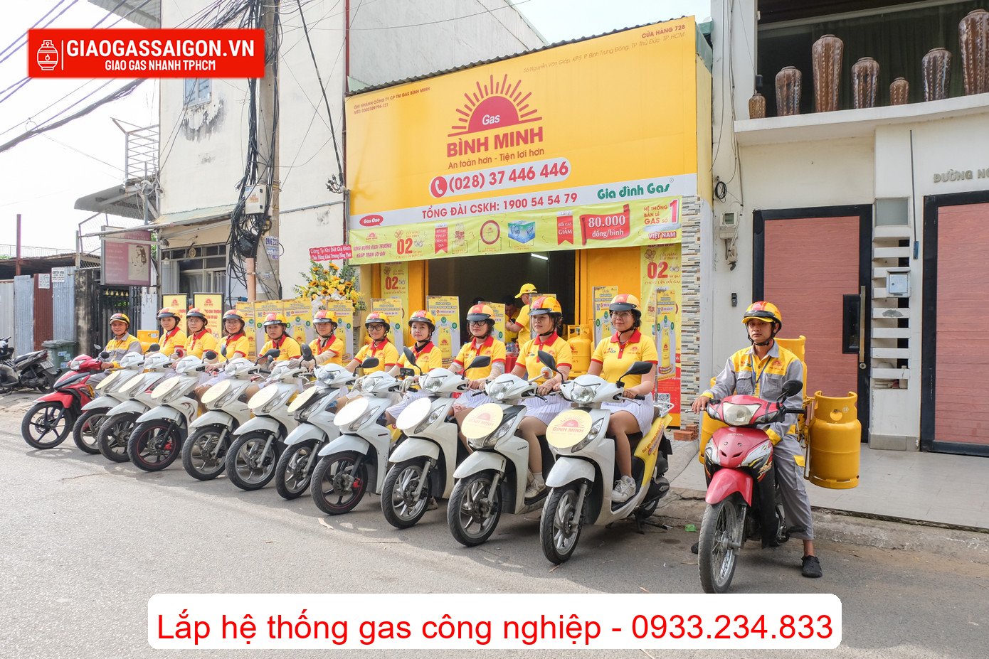 Cửa hàng phân phối chính hãng của Gas Bình Minh Cửa hàng phân phối chính hãng của Gas Bình Minh