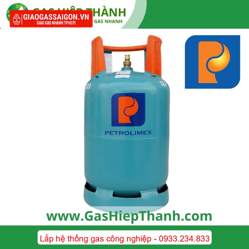 Đại lý Gas Petrolimex Quận Gò Vấp chính hãng 4 Bình Gas PetroLimex 12kg Van chụp, tay cam Gò Vấp