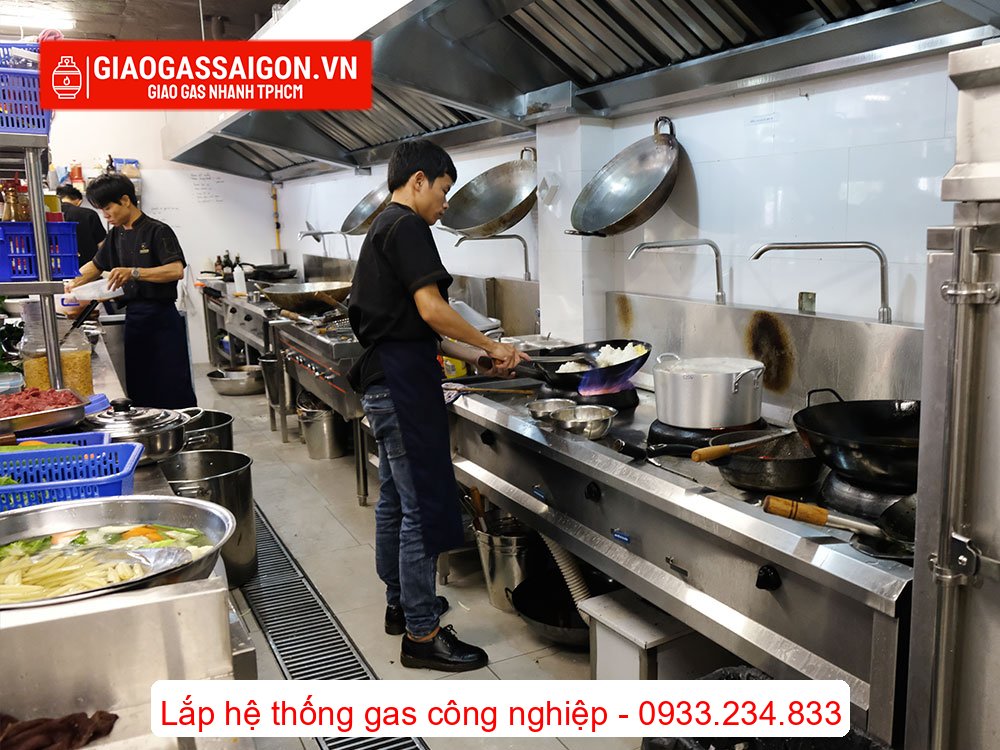 Lắp đặt hệ thống gas công nghiệp LPG tại TPHCM Uy Tín 49 hệ thống bếp gas công nghiệp nhà hàng