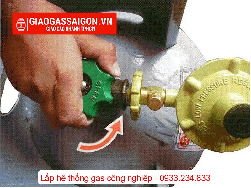 cách khóa van gas cách khóa van gas
