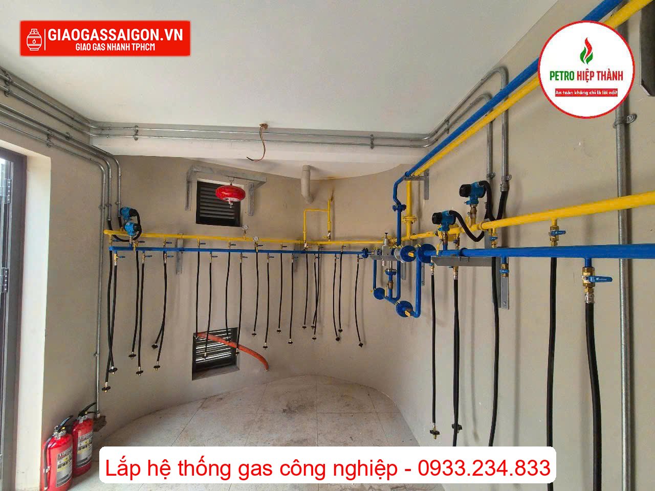 Hình ảnh thi công hệ thống gas công nghiệp (33) Hình ảnh thi công hệ thống gas công nghiệp (33)