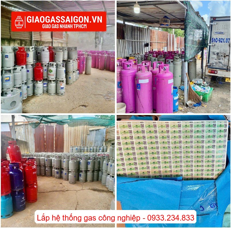 Hàng trăm bình gas thành phẩm, vỏ bình, tem chống giả phục vụ sản xuất gas giả Hàng trăm bình gas thành phẩm, vỏ bình, tem chống giả phục vụ sản xuất gas giả