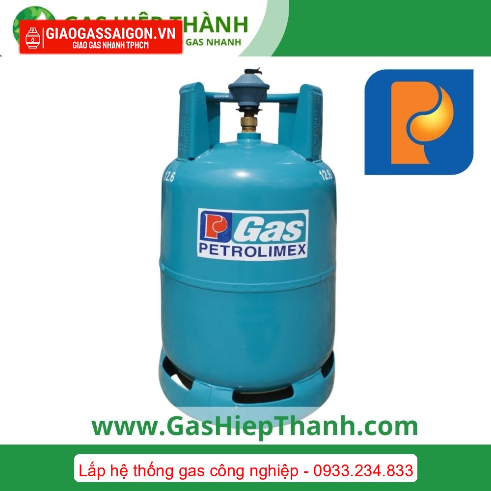 Đại lý Gas Petrolimex Quận Gò Vấp chính hãng 5 Bình Gas PetroLimex 12kg Van đứng Gò Vấp