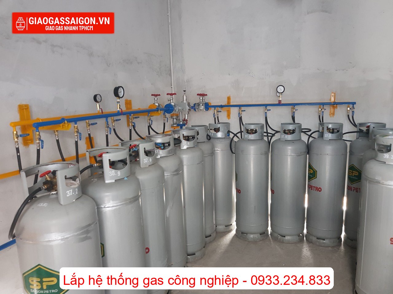 Lắp đặt hệ thống gas công nghiệp cho căn tin khu công nghiệp 31 he thong gas cong nghiep 3