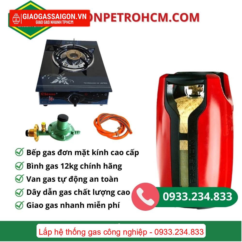 Bộ bình bếp đơn 12kg MISS gas đỏ Bộ bình bếp đơn 12kg MISS gas đỏ