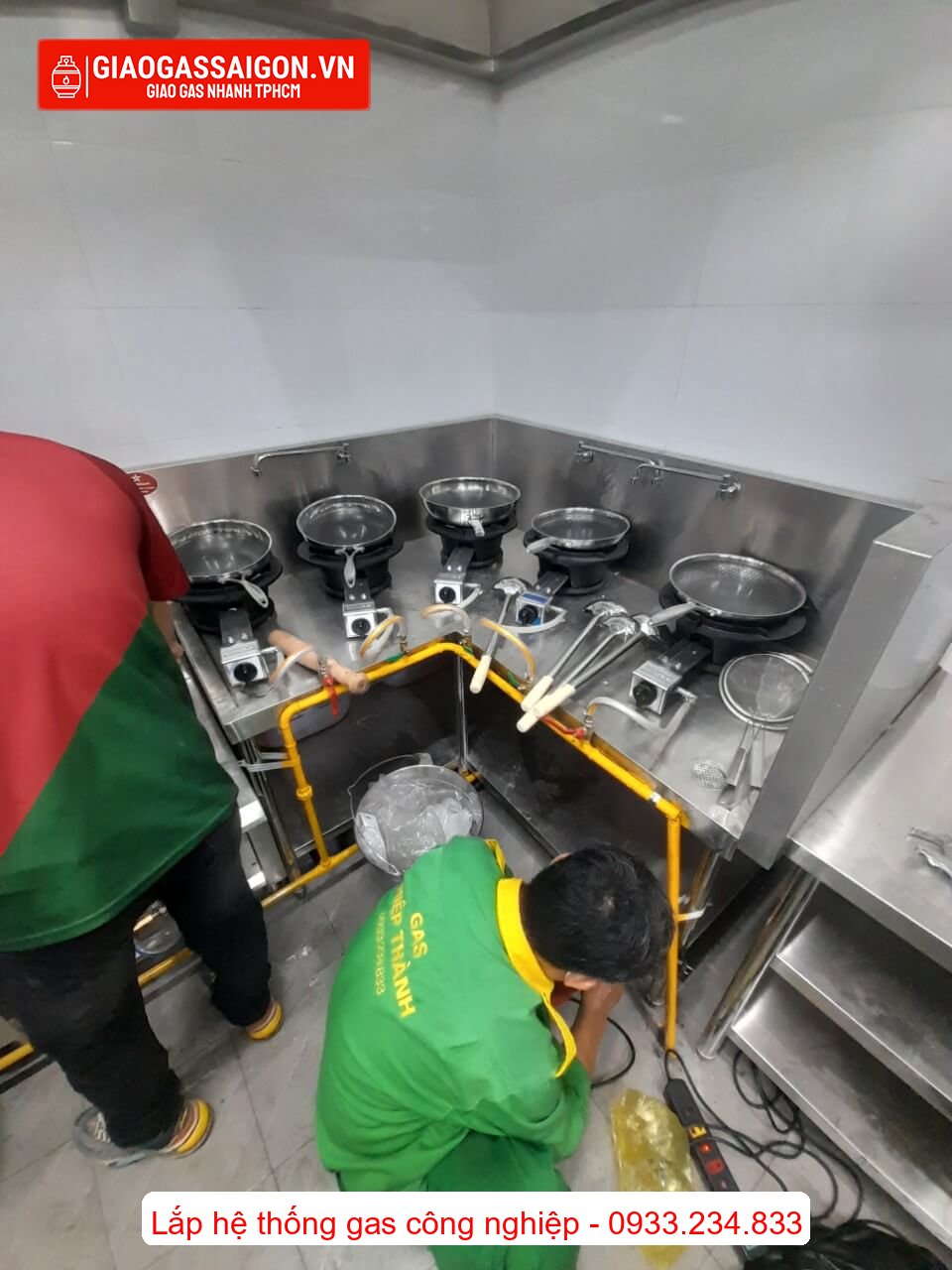 Lắp hệ thống gas công nghiệp nhà hàng Lắp hệ thống gas công nghiệp nhà hàng
