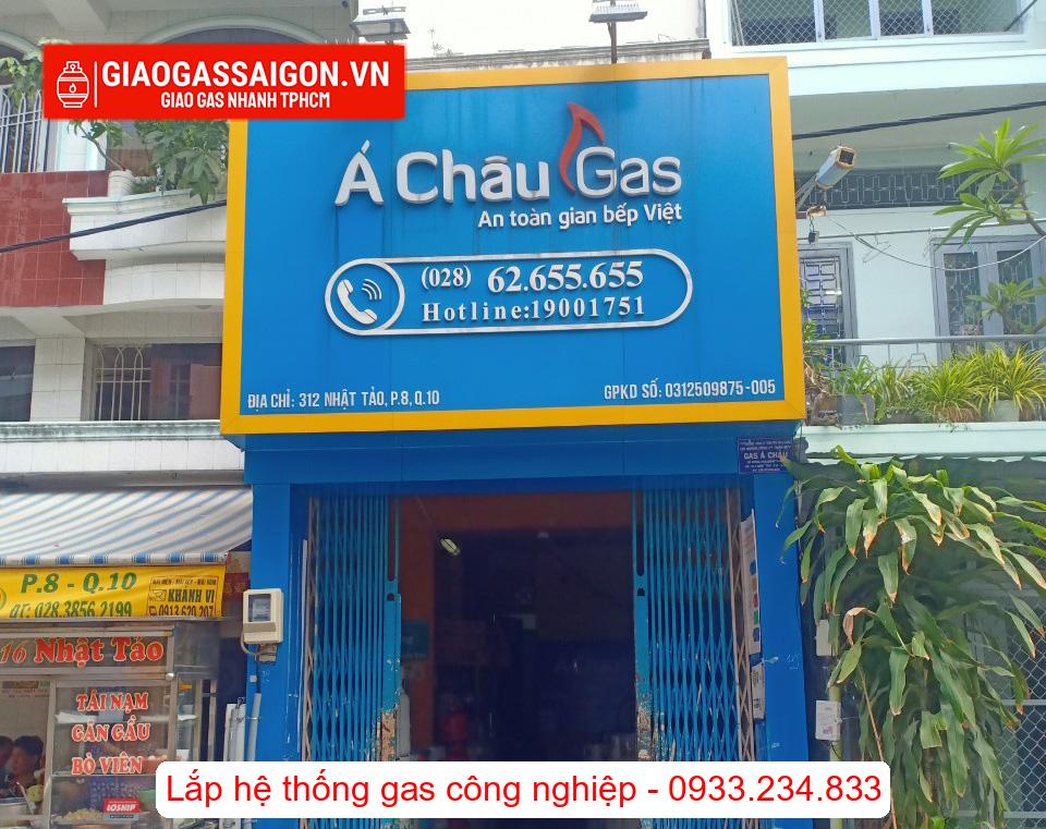 Gas Á Châu 312 Nhật Tảo, Phường 8, Quận 10 TPHCM