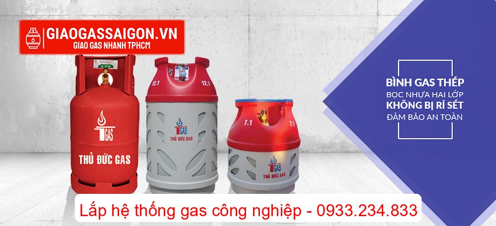 các sản phẩm Gas Thủ Đức