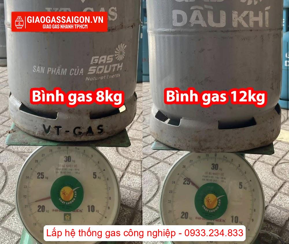 CẢNH GIÁC: CHIÊU TRÒ "PHÙ PHÉP" BÌNH GAS 8KG THÀNH 12KG ĐỂ TRỤC LỢI 1 Cách tính đúng bình gas 8kg và 12kg
