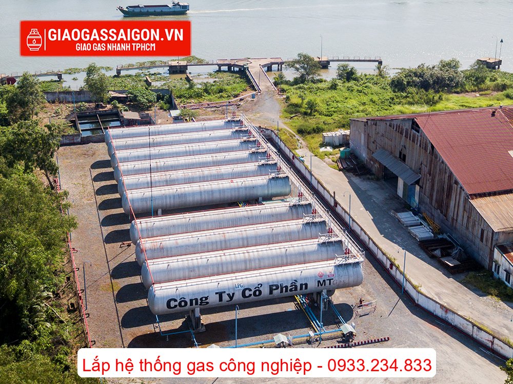 MT Gas sở hữu kho cảng LPG và hệ thống cầu cảng tiếp nhận tàu trọng tải lớn (5.000 DWT) tại Bến Lức, Long An.