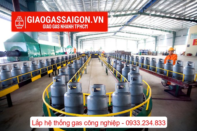 Dây chuyền sản suất gas tại MT Gas