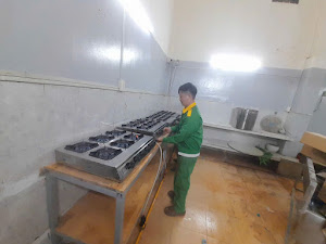 Hệ thống gas công nghiệp nhà hàng Quận 1 6 Quán lẩu Kim Chi sử dụng hệ thống bếp công nghiệp 6 họng mỗi bếp