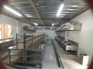 Dự án Lắp Đặt Hệ Thống Gas Trung Tâm cho Nhà Ăn Công An Quận Bình Thạnh – TP.HCM 15 Tổng thể khu bếp với diện tích lớn, để nấu cho nhiều người ăn