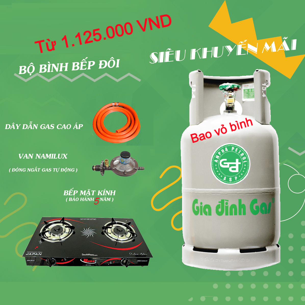 Khuyến Mãi Bộ Bình Bếp Gas 1 khuyen mai bo binh bep