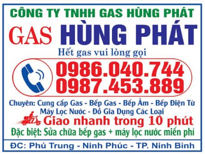 Gas Hùng Phát Ninh Bình