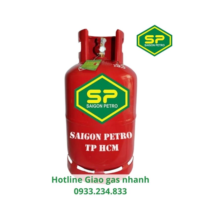 Bình Gas Saigon Petro 12 Kg Màu Đỏ
