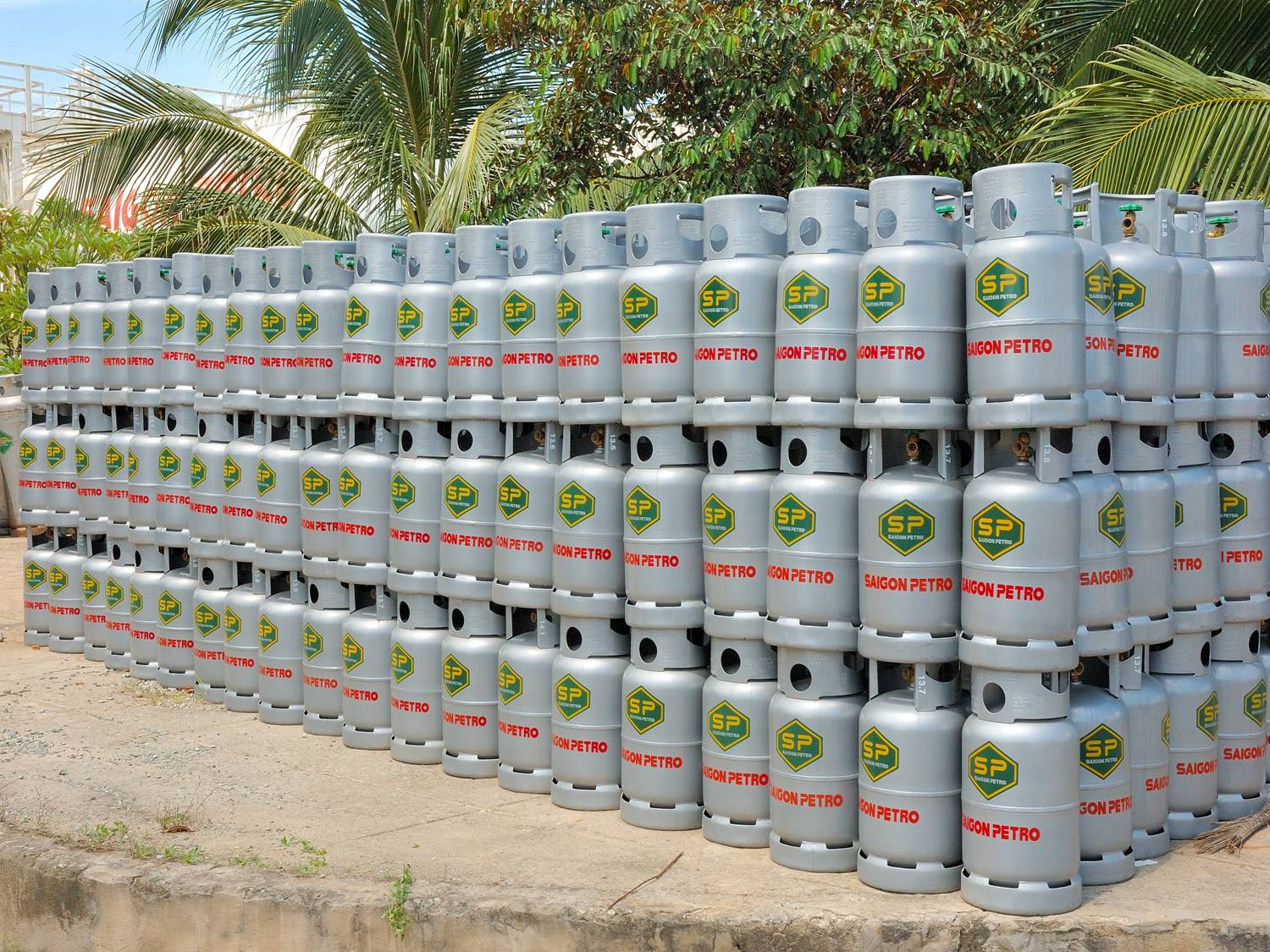 Bình gas xám Saigon Petro 12kg Bình gas xám Saigon Petro 12kg